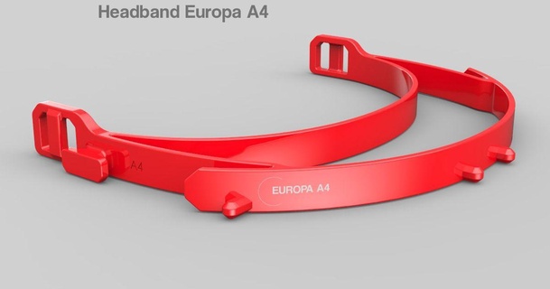 Bandeau europa v2 a4 format peter Télécharger libre stl modèle imprimablescom 3d modèles soins santé médical outils L'Europe masque protection protecteur 3d print model - Mito3D