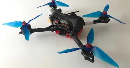 canopy hglrc batman 220 polo download free stl model printablescom 3d models hobby & makers rc robotics drone race 3d print model - Mito3D