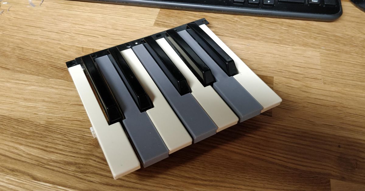 Kawai fs750 clavier fcroisetière Télécharger libre stl modèle imprimablescom 3d modèles loisir fabricants musique 3D print model - Mito3D