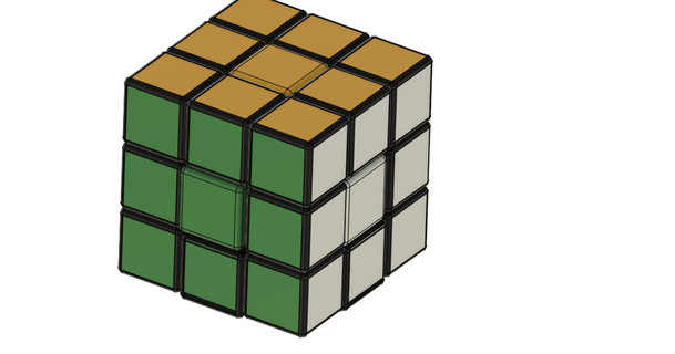 pleinement 3d imprimé rubik cube Télécharger libre stl modèle imprimablescom modèles jouets Jeux puzzles brain teasers Rubik 39 Cube rubikscubes 3d print model - Mito3D