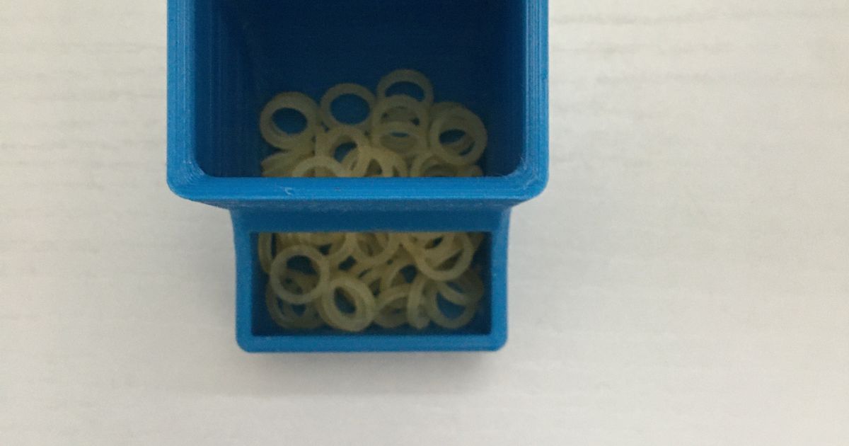 rubber band dispenser vifzack download free stl model printablescom 3d models household house equipment 3D print model - Mito3D