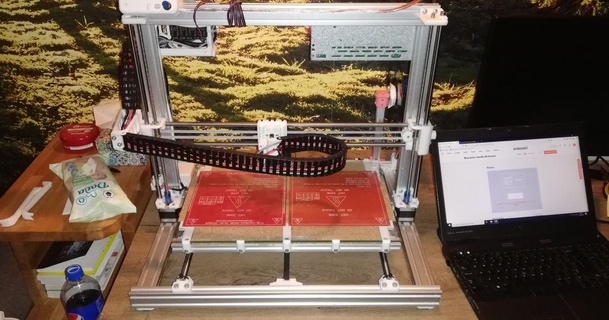 gorila 3d impresora eadev92 descargar gratis stl modelo imprimiblescom modelos impresoras actualizaciones 3dprinter cadena cable nema17 nema23 3d print model - Mito3D