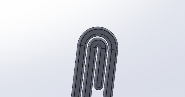 paper clip - office essentials ron download free stl model printablescom 3d models household clips officeorganization officesupplies paperclip 3d print model - Mito3D