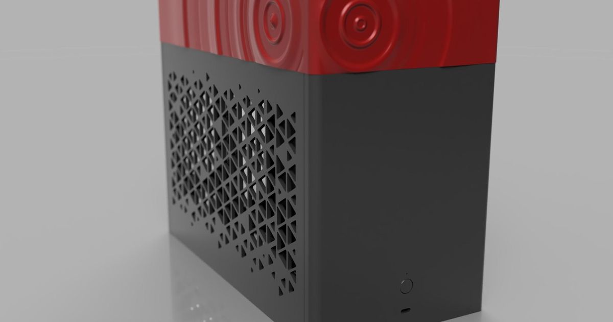 mixto pc caso funda designado establecido ghosts1 alexk descargar gratis stl modelo imprimiblescom 3d modelos pasatiempo hacedores electrónica pccasemodding 3D print model - Mito3D