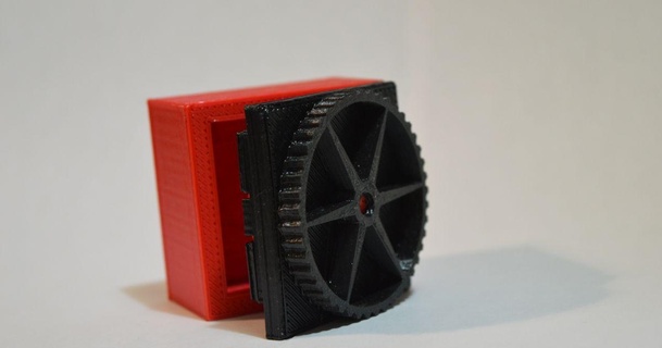 wheel locking box joseph craig download free stl model printablescom 3d models toys & games mechanical mechanicaltoy 3d print model - Mito3D