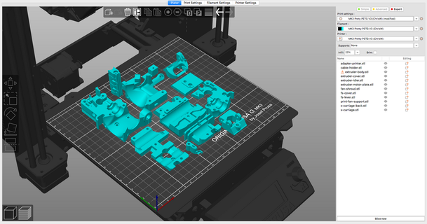 mk3s remplacement pièces gabe Télécharger libre stl modèle imprimablescom 3d modèles imprimantes mises niveau 3d print model - Mito3D