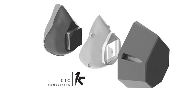 Montana viso maschera silicone muffa k1c consulenza Scarica gratuito stl modello printablescom 3d Modelli assistenza sanitaria medico utensili mascherina 3d print model - Mito3D
