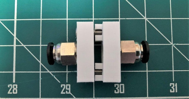 reverse bowden adapter hall precision's singlecell enclosure rrauenza download free stl model printablescom 3d models printers accessories 3d print model - Mito3D