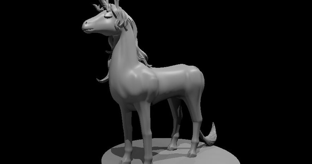 unicorn updated mz4250 download free stl model printablescom 3d models toys & games board 3D print model - Mito3D