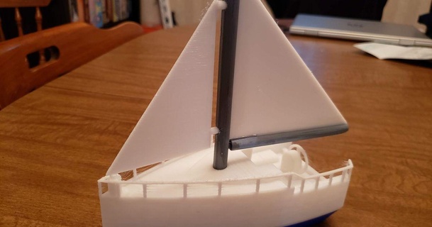 sailboat decadentotter download free stl model printablescom 3d models art & design sculptures 3d print model - Mito3D