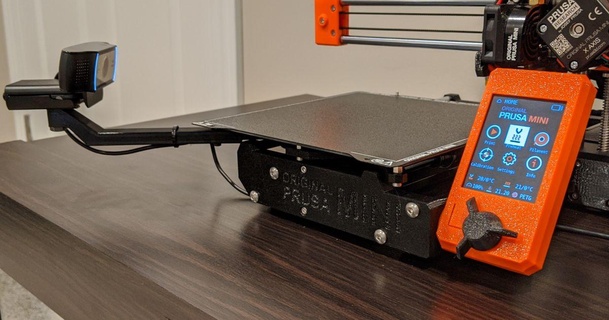 prusa mini 1 4 20 webcam montare uria Scarica gratuito stl modello printablescom 3d Modelli stampanti aggiornamenti prusamini 3d print model - Mito3D