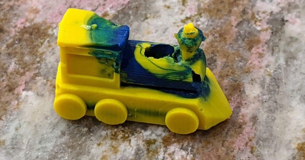 train mold 2 recycling crayons gizmojim download free stl model printablescom 3d models toys & games cast recycle toy 3d print model - Mito3D