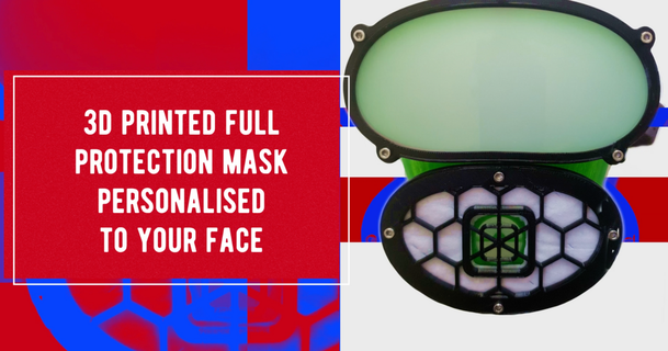 open source protection mask 3dthinks download free stl model printablescom 3d models costumes & accessories masks diy 3d print model - Mito3D