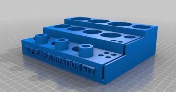 wm kırmızı deniz Yapı temeli takım Kulp destek webmany indir Bedava stl model printablescom 3d modeller ev halkı Evcil Hayvanlar akvaryum tuzlu su akvaryumu Ölçek Kızıl Deniz 3d print model - Mito3D