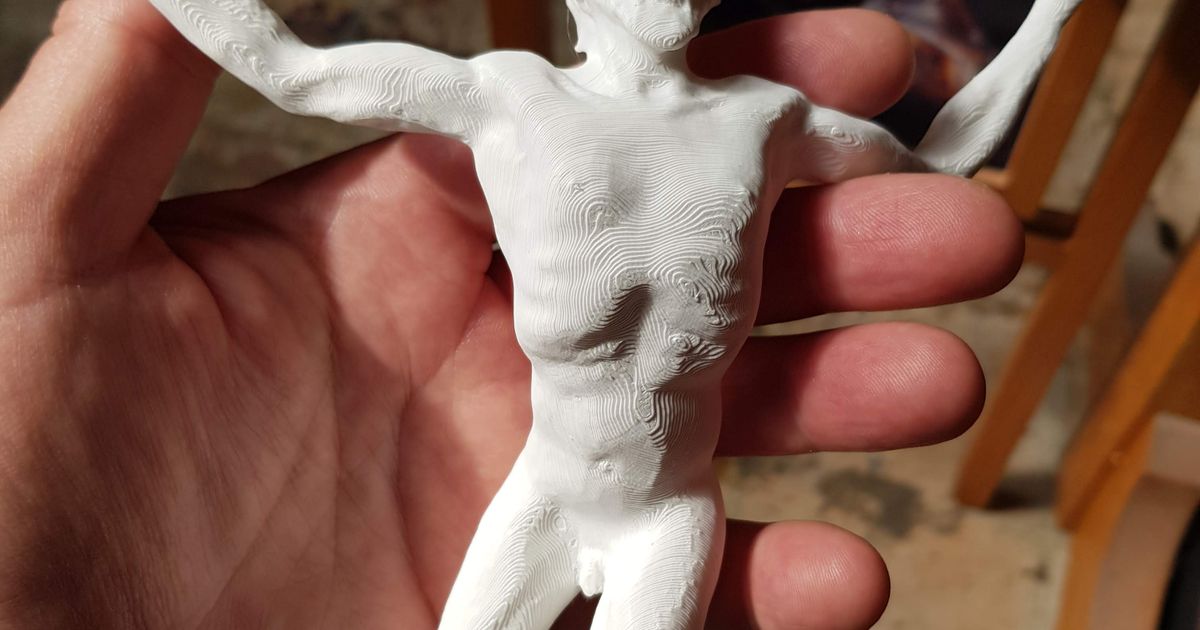 sus İsa terre Nicolas Ruffieux indir Bedava stl model printablescom 3d modeller Sanat tasarım heykeller isa 3D print model - Mito3D