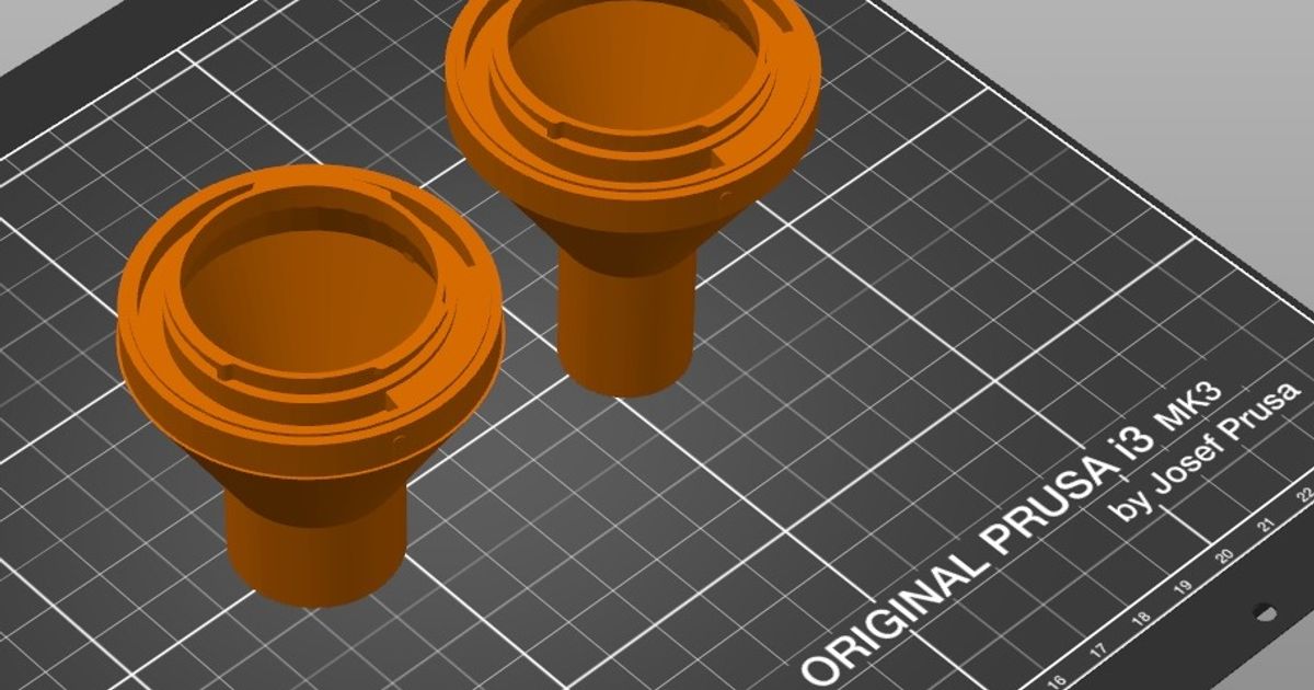 Nikon montieren Mikroskop Adapter lars download frei stl Modell Printablescom 3d Modelle Gadgets Foto Video Olymp vmt 3D print model - Mito3D