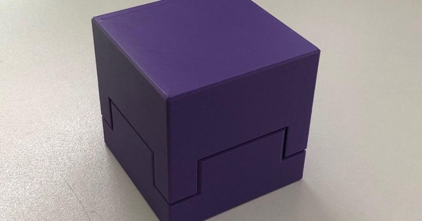 shulker Box Minecraft mkoisty download frei stl Modell Printablescom 3d Modelle Haushalt Dekor Shulkerbox 3d print model - Mito3D