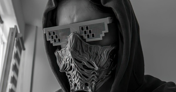 ninja mascarar mk inspirado flioink baixar livre stl modelo printablescom 3d modelos fantasias acessórios máscaras 3d print model - Mito3D