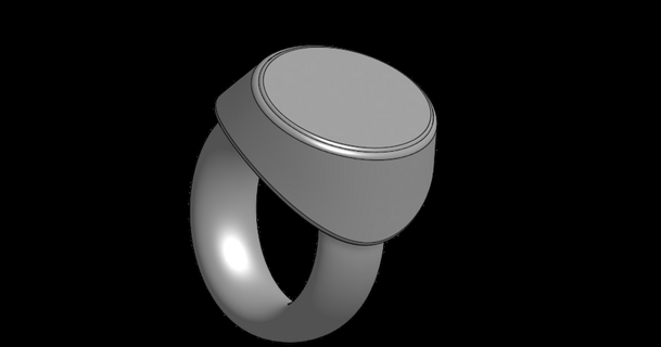 sencillo anillo kobalt3d descargar gratis stl modelo imprimiblescom 3d modelos disfraces accesorios 3d print model - Mito3D