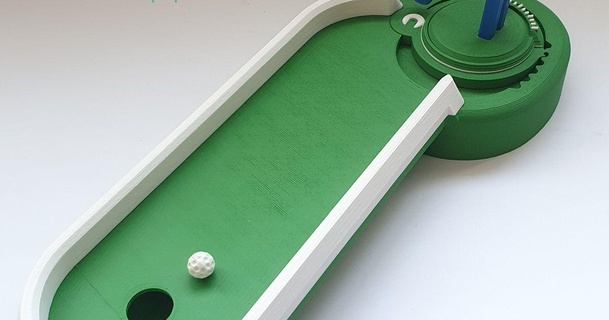 buco 1 mini golf dna Scarica gratuito stl modello printablescom 3d Modelli giocattoli Giochi tavola interattivo giocattolo putt 3d print model - Mito3D