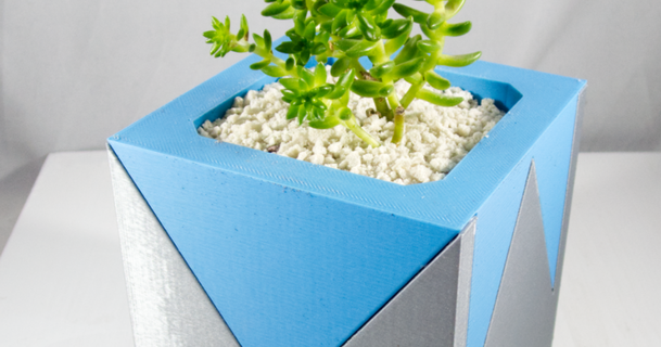 moderno plantador tango creaciones descargar gratis stl modelo imprimiblescom 3d modelos casa aire libre jardín maceta cactus plantas escritorio indocerplantador 3d print model - Mito3D