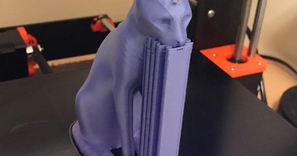 gayer anderson gato británico museo Londres noche cyborg descargar gratis stl modelo imprimiblescom 3d modelos Arte diseño esculturas escanear escultura 3d print model - Mito3D