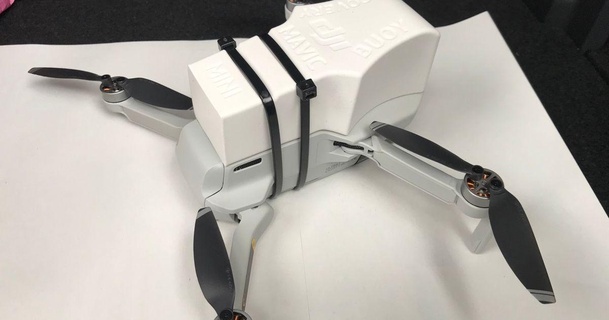 dji mavic mini récupération bouée sac levage Télécharger libre stl modèle imprimablescom 3d modèles loisir fabricants rc robotique flottabilité djimavicmini drone 3d print model - Mito3D