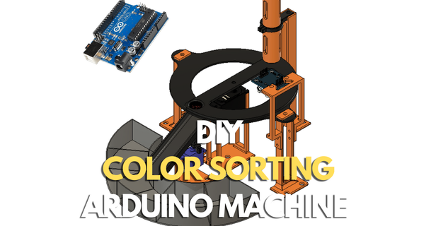 cor Ordenação máquina arduino controlada carlos 3d impressão baixar livre stl modelo printablescom modelos Aprendendo Engenharia classificação cores tcs3200 3d print model - Mito3D