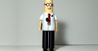 Dilbert reddadsteve descargar gratis stl modelo imprimiblescom 3d modelos juguetes juegos acción cifras estatuas dibujos animados historietas 3d print model - Mito3D