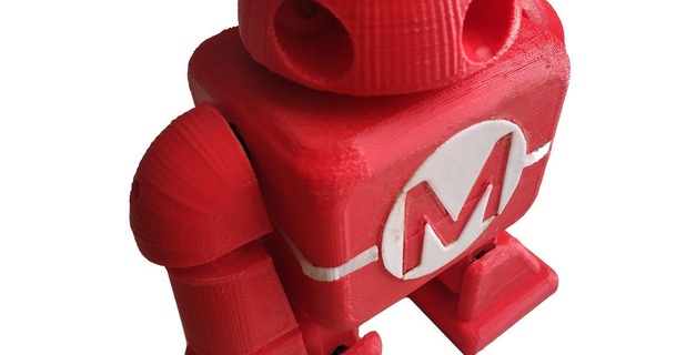 makey Tanzen Roboter Hersteller faire otto DIY download frei stl Modell Printablescom 3d Modelle Hobby Macher rc Robotik Arduino Nano Zweibeiner tanzen Humanoid 3d print model - Mito3D