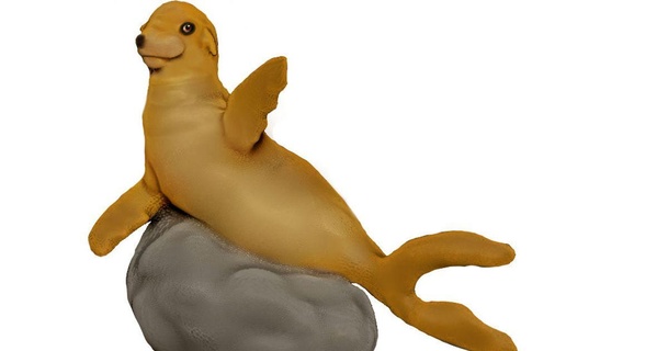 asombroso mar león 3dcreativeguy descargar gratis stl modelo imprimiblescom 3d modelos Arte diseño esculturas 3d print model - Mito3D