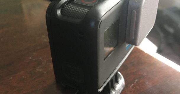 pro lentille casquette fondu couches Télécharger libre stl modèle imprimablescom 3d modèles gadgets photo vidéo caméra Go Pro hero6 protection 3d print model - Mito3D
