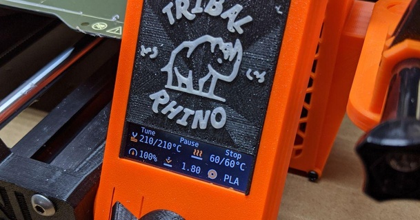 Prusa mini ekran örtmek kılıf pencere Nigel Johnson indir Bedava stl model printablescom 3d modeller yazıcılar Aksesuarlar Prusamini kapağı resmi prusamin 3d print model - Mito3D