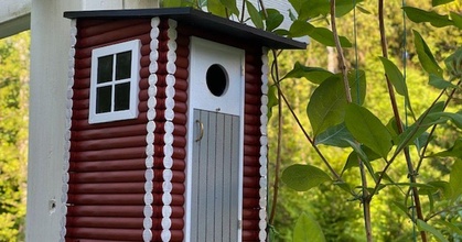 birdhouse latrina scudo Scarica gratuito stl modello printablescom 3d Modelli domestico all'aperto giardino 3d print model - Mito3D