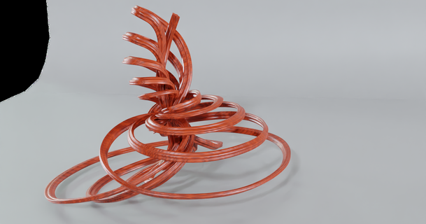 orgánico escultura 2 curvas esculpir punto fijox descargar gratis stl modelo imprimiblescom 3d modelos Arte diseño esculturas 3d print model - Mito3D