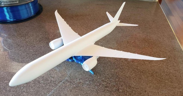 Boeing 777 9x modèle château modèles Télécharger libre stl imprimablescom 3d jouets Jeux Véhicules 3d print model - Mito3D