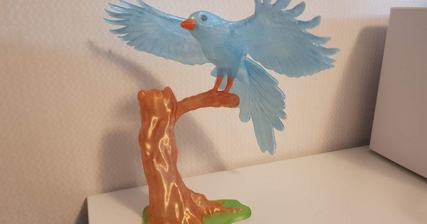 bird harald andersson download free stl model printablescom 3d models art & design sculptures 3d print model - Mito3D