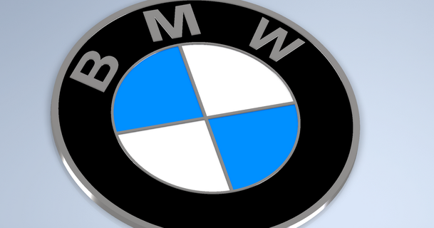 BMW logotipo boogie baixar livre stl modelo printablescom 3d modelos arte Projeto 2d pratos logotipos bicicleta carro 3d print model - Mito3D