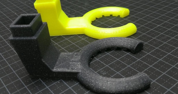 semi circular rete a8 fan condotto sensor sonda + esteso estrusore ugello viktorjager Scarica gratuito stl modello printablescom 3d Modelli stampanti aggiornamenti 3d print model - Mito3D