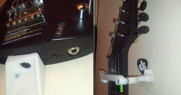 Puissance concert guitare Xbox 360 ps3 mur monter eried Télécharger libre stl modèle imprimablescom 3d modèles gadgets makerbot xbox360 3d print model - Mito3D