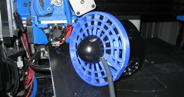 verstärkt einfach drucken Aufnahme Wachen Blau Robotik t100 t200 Triebwerke durchbohrt download frei stl Modell Printablescom 3d Modelle Hobby Macher rc Blauerobotik 3d print model - Mito3D