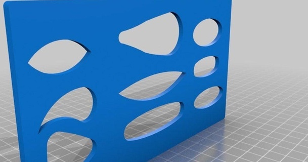 taşlı şablon işaretleme Kaya şekiller deldi indir Bedava stl model printablescom 3d modeller hobi yapımcılar fikirler yontma takı kayalar 3d print model - Mito3D