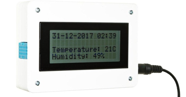 Temperatur Feuchtigkeit Monitor Kopieren download frei stl Modell Printablescom 3d Modelle Hobby Macher Elektronik dht11 esp8266 Feuchtigkeitssensor lcd 3d print model - Mito3D