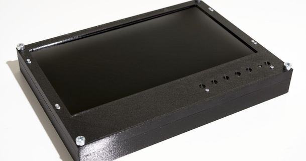moniteur Cas gaine 10'' netbook écran n101l6 l0d copie Télécharger libre stl modèle imprimablescom 3d modèles loisir fabricants électronique HDMI portable recyclage vga 3d print model - Mito3D