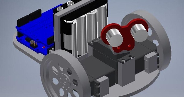 arduino rover jose miranda Scarica gratuito stl modello printablescom 3d Modelli passatempo creatori rc robotica distanza finder gamma 3d print model - Mito3D