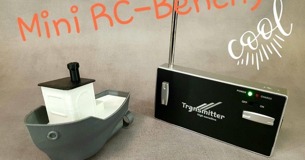mini rc bancal cogner Télécharger libre stl modèle imprimablescom 3d modèles loisir fabricants robotique 3dbenchy rcboat 3d print model - Mito3D