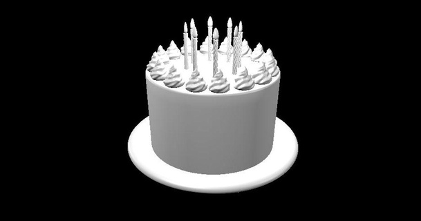 birthday cake mimic mz4250 download free stl model printablescom 3d models toys & games board 3d print model - Mito3D
