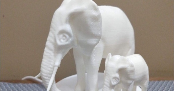 l'éléphant carefudundae Télécharger libre stl modèle imprimablescom 3d modèles monde scans animaux sculptris sculpture 3d print model - Mito3D