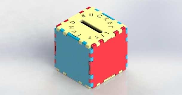 puzzle box cimoalpacino download free stl model printablescom 3d models toys & games 3dpuzzle assembly color fun 3d print model - Mito3D