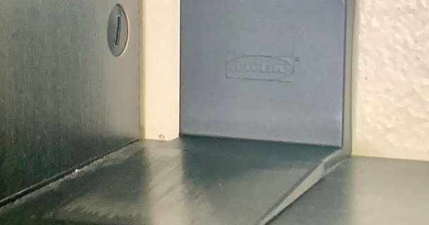 ikea kallax parete montare staffa cassetto rampa inglese Scarica gratuito stl modello printablescom 3d Modelli domestico Casa attrezzature 3d print model - Mito3D